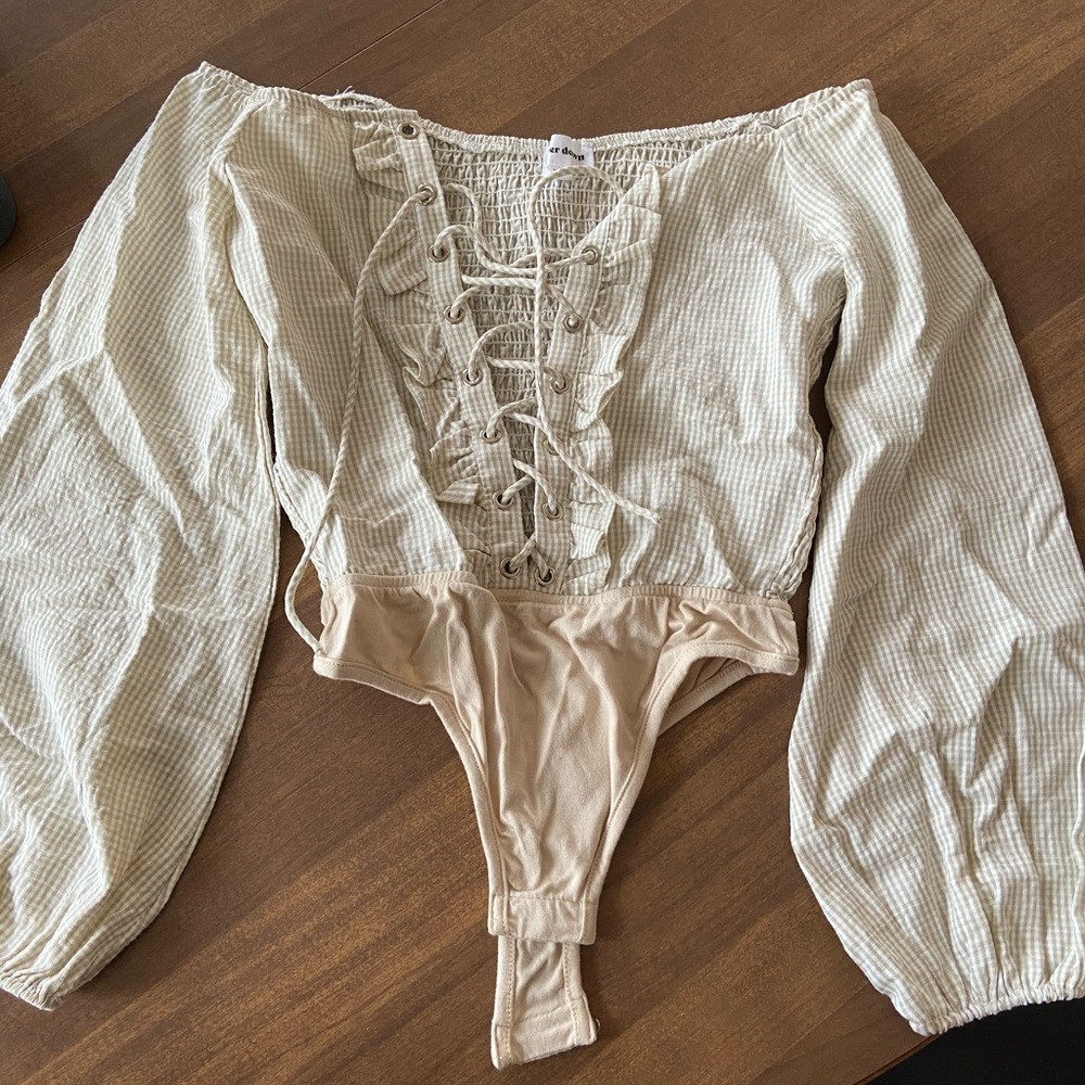 Bodysuit from Revolve• Brand: Superdown